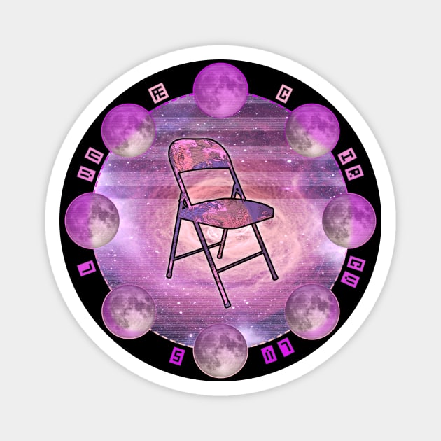 Lunar Phases - ChairDrobe Space Magnet by Chair